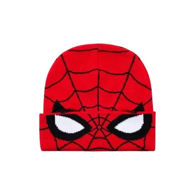 Marvel Spider-Man мальчиков трансформируемый маска манжеты Beanie шляпа красный OSFM возрастов 14 + - Изображение 1 из 4