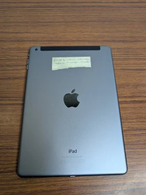 Apple iPad Air 1st Gen. A1474  - Grey -  Error When Restoring Through Itunes - Image 1 of 4