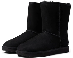 UGG Classic Short II Damenstiefel 1016223 schwarz Wildleder Größe 7 - Bild 1 von 5