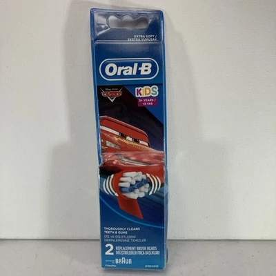 Oral-B Stages Power Cars Kids Extra Soft Toothbrush Replacement Heads - 2 Pack - Image 1 of 4