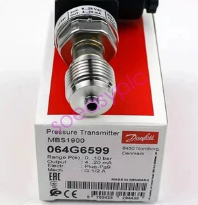 Transmisor de presión Danfoss MBS1900 064G6599 envío rápido - Imagen 1 de 1