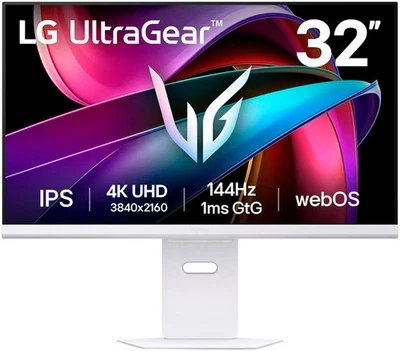 LG Gaming-Monitor 32G810SA 32Zoll 4K Ultra HD LCD IPS 144Hz 1ms weiß B-WARE - Bild 1 von 4