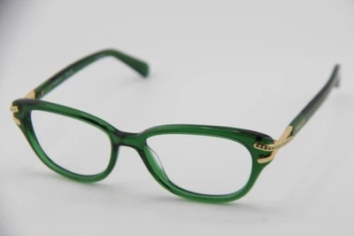 SWAROVSKI SK 2032 1064 ПРОЗРАЧНЫЙ ЗЕЛЕНЫЙ ЗОЛОТОЙ ПОДЛИННЫЙ ОПРАВЫ ОЧКИ 54-17 - Изображение 1 из 4