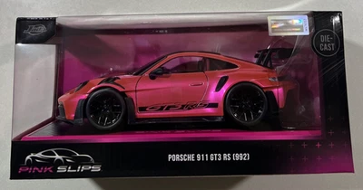 NEW  2025 Jada Pink Slips  Porsche 911 GT3 RS (992) Chase  1:24 - Image 1 of 3