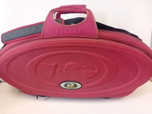 Ritter Premium V Pod Violin Case - Red Size 3/4 - Picture 1 of 7