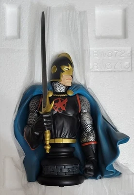 BLACK KNIGHT BLUE CAPE BUST Bowen Marvel Thor Thanos Spiderman X-Men Avengers F4 - Image 1 of 2