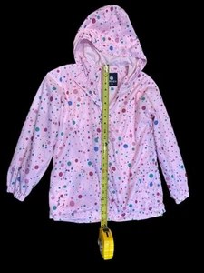 MGEOY Girls Rainjacket Lightweight Waterproof Hooded Large 7-8 Yrs Girls - Picture 1 of 8