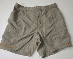COLUMBIA PFG Men's Shorts Large Olive Green Fishung Outdoors Lightweight -268 - Picture 1 of 7