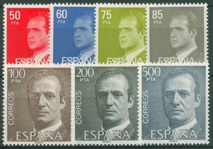 Spanien 1981/90 König Juan Carlos I. 2513/19 y postfrisch - Bild 1 von 1