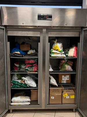 armadio congelatore SAGI 1400 Lt  - doppia porta- perfette condizioni - Immagine 1 di 4