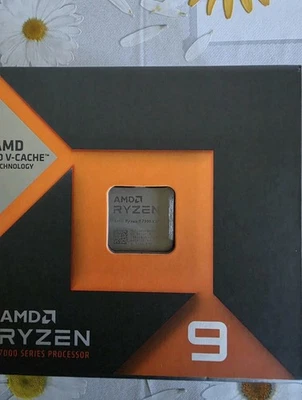AMD Ryzen 9 7900X3D Processore (5,6 GHz, 12 Cuori, Socket AM5) Tray -... - Immagine 1 di 3