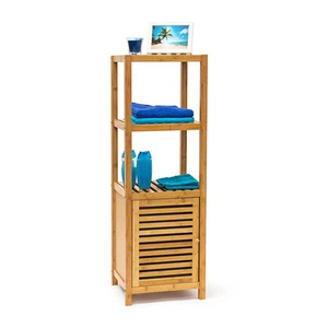 Estantería baño librería escandinava resistente fácil montaje Mueble de baño - Imagen 1 de 24