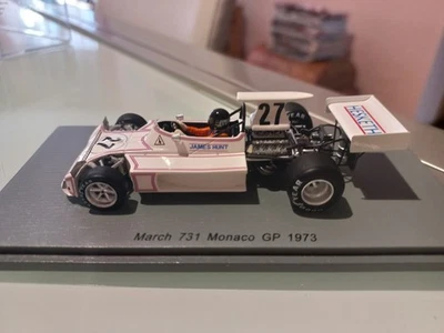 MARCH 731 #27 James Hunt - GP MONACO 1973 - Spark 1/43 Ref. S5366 - Immagine 1 di 4