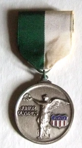 Juniorenolympiade Bahnmedaille AAU Auszeichnung 1969 - Bild 1 von 8