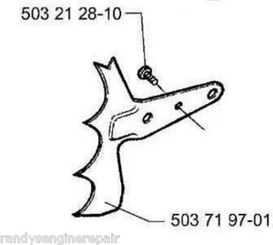 OEM New FELLING DOG Dawg BUCKING SPIKE HUSQVARNA 390 372 570 575 XP 503 71 97-01 - Picture 1 of 3