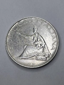 1961 Italy *500 Lira* Silver Coin (.835) VF - Picture 1 of 5