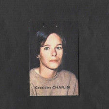 Late 1960's Victoria Chocolates #477 GERALDINE CHAPLIN TV/Movie Star Card