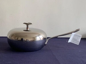 RUFFONI STAINLESS STEEL CHEF POT/PAN PAELLA 5-PLY X-CORE 3.5 QT W/LID NWT NO BOX - Picture 1 of 13