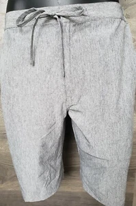 BURLINGTON Men's Heather Gray Micromove 360 Dress Golf Shorts Size 33 - Picture 1 of 8