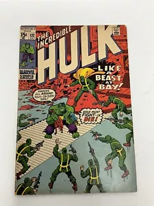 Incredible Hulk 132 Marvel Comics 1970 2nd Jim Wilson HYDRA Appearance FINE - Picture 1 of 8