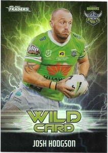 2021 Nrl Traders Wildcards (WC04) Josh HODGSON Raiders
