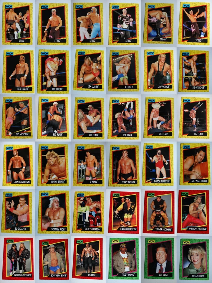 1991 Impel WCW World Championship Wrestling Cards Complete Your Set U Pick 1-162 - Image 1 of 1