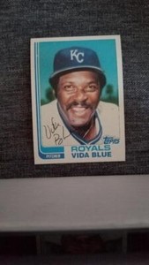 VIDA BLUE 1982 Topps #8T  READ FOR $1 PROMO RULE  B17R1S22P4