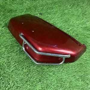 1998 95-00 Honda GL1500 Goldwing OEM Left Saddlebag Door Lid Storage Cover RED - Picture 1 of 11