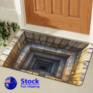3D Visual Hollow Floor Mat Household Entrance Door Mat Outdoor Mat Foot Mat AU - Picture 1 of 12