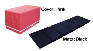 MULTI PURPOSE MAGIC BOX CUSHION FOLDABLE PLAY MATS FOR BABY TODDLER PINK COLOR - Picture 1 of 11