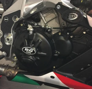 Aprilia Tuono V4 1100 2018 2019 R&G RHS Clutch Engine Case Cover ECC0208BK - Picture 1 of 5