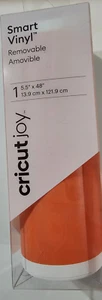 Cricut Joy Smart Vinyl Removable 5.5"x48" Orange - Picture 1 of 1