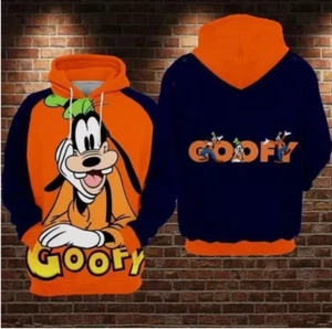 Never Too Old For Goofy Disney 3D HOODIE HALLOWEEN GESCHENK BESTER PREIS ÜBERDRUCK - Bild 1 von 3