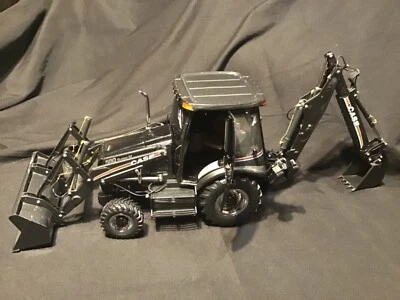 ERTL Case 580 Super M Loader Backhoe Black 50th Anniversary 1/16 - Image 1 of 4