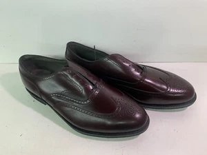 FOOTJOY Dress-Walkers Sz.13EE Brown WINGTIPS Dress Shoes Brand New! Never Laced! - Picture 1 of 7