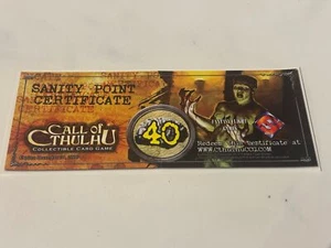 Call of Cthulhu - Sanity Point Certificate 2006 - 40 Points - Bild 1 von 1