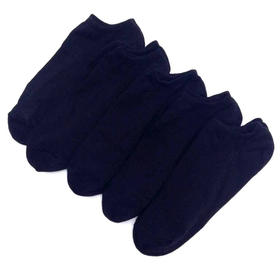 $40 Bloomingdale'S Nuevo paquete de 5 pares de calcetines negros sin presentación talla única Foto 1 de 1