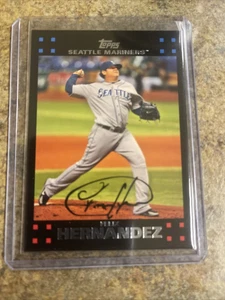 2007 Topps Felix Hernandez #435 Mint Seattle Mariners Baseball - Picture 1 of 2