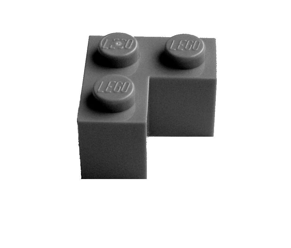 Lego 10 Stück Winkel dunkelgrau (dark bluish gray)  Ecke 2x2 Winkelstein 2357 - Bild 1 von 1