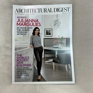 Revista Architectural Digest febrero 2014 Julianna Margulies en casa - Imagen 1 de 4