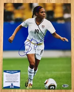 Sydney Leroux signed Foto 11x14 Autogramm TEAM USA WORLD CUP SOCCER BECKETT BAS - Bild 1 von 1