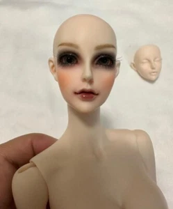 1/4 BJD Doll Girl FL Chicline Lishe Normal Skin-Free Face Make UP+Free Eyes - Picture 1 of 7