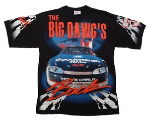 Chase XL Dale Earnhardt Sr All-Over Print Tee T-Shirt 1997 Nascar Sports Image - Picture 1 of 13