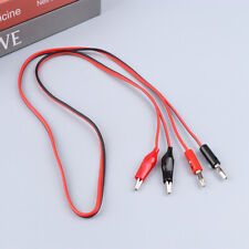 Multi-meter Test Lead Cable Line 100cm Double Ends Banana Plug To Alligator C ny