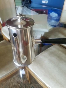 Derby S Co International Co Hotel Silverplate Chocolate Pot Winfield Scott Hotel - Picture 1 of 12