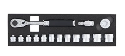 KOKEN 3285ZA 3/8" (9.5mm) Z-EAL Socket Wrench Basic Set of 15 pieces - Image 1 of 4