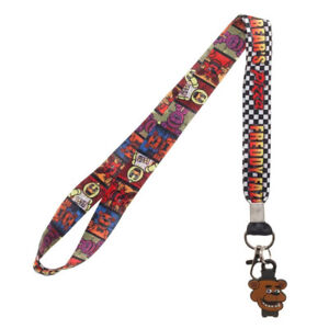 Five Nights at Freddy's Lanyard with ID Holder & Charm New