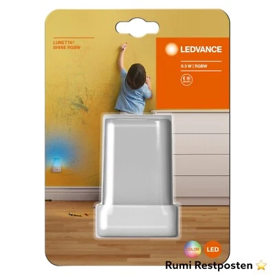 Osram Mobilleuchte LED Lunetta Shine RGB weiß  Nachtlichter Color - Bild 1 von 2