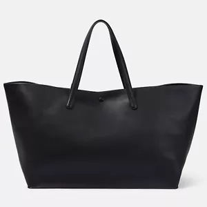 THE ROW Tasche Idaho XL aus schwarzem Strukturleder - Bild 1 von 18