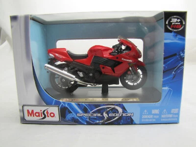 Maisto Kawasaki Ninja ZX 14 Motorrad - Spezial Edition - 1:18 - Bild 1 von 4